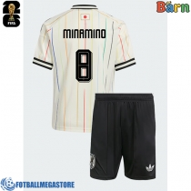 Fotballdrakt Barn Japan Takumi Minamino #8 Bortedraktsett VM 2026 Kortermet (+ Korte bukser)